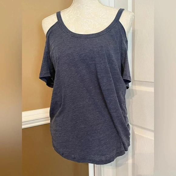 Altard state‎ Jean colored open shoulder tank - Picture 7 of 13